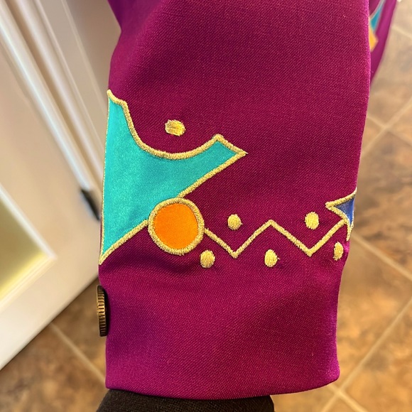 Domani 80’s vintage wool blazer - Picture 6 of 9